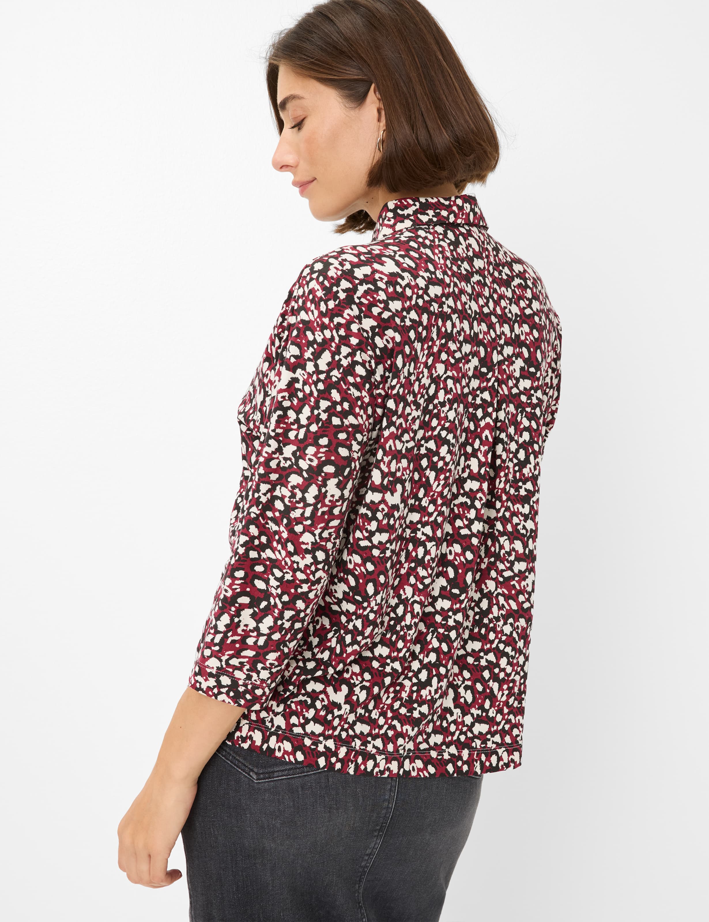 BRAX CELIA.M Bluse - Mulberry Mosaic - 90653800 31-3647-40 von BRAX
