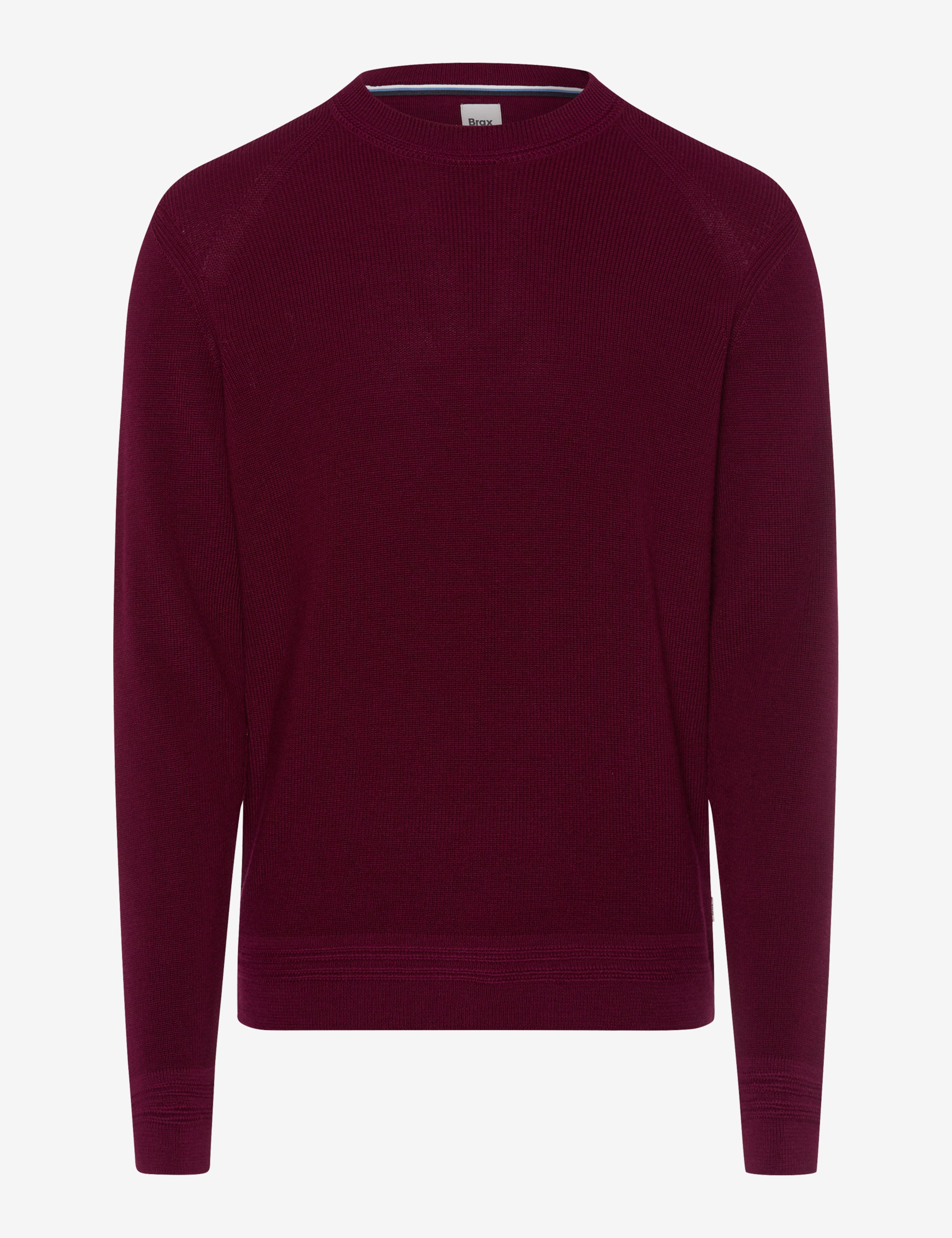 BRAX ROY Pullover/Longsleeve - Crimson Plum - 70129300 21-2007-41