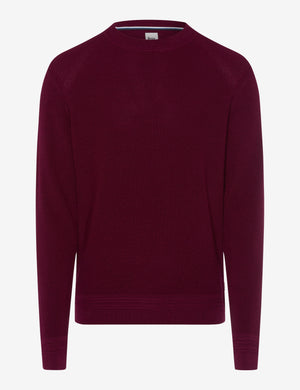 BRAX ROY Pullover/Longsleeve - Crimson Plum - 70129300 21-2007-41