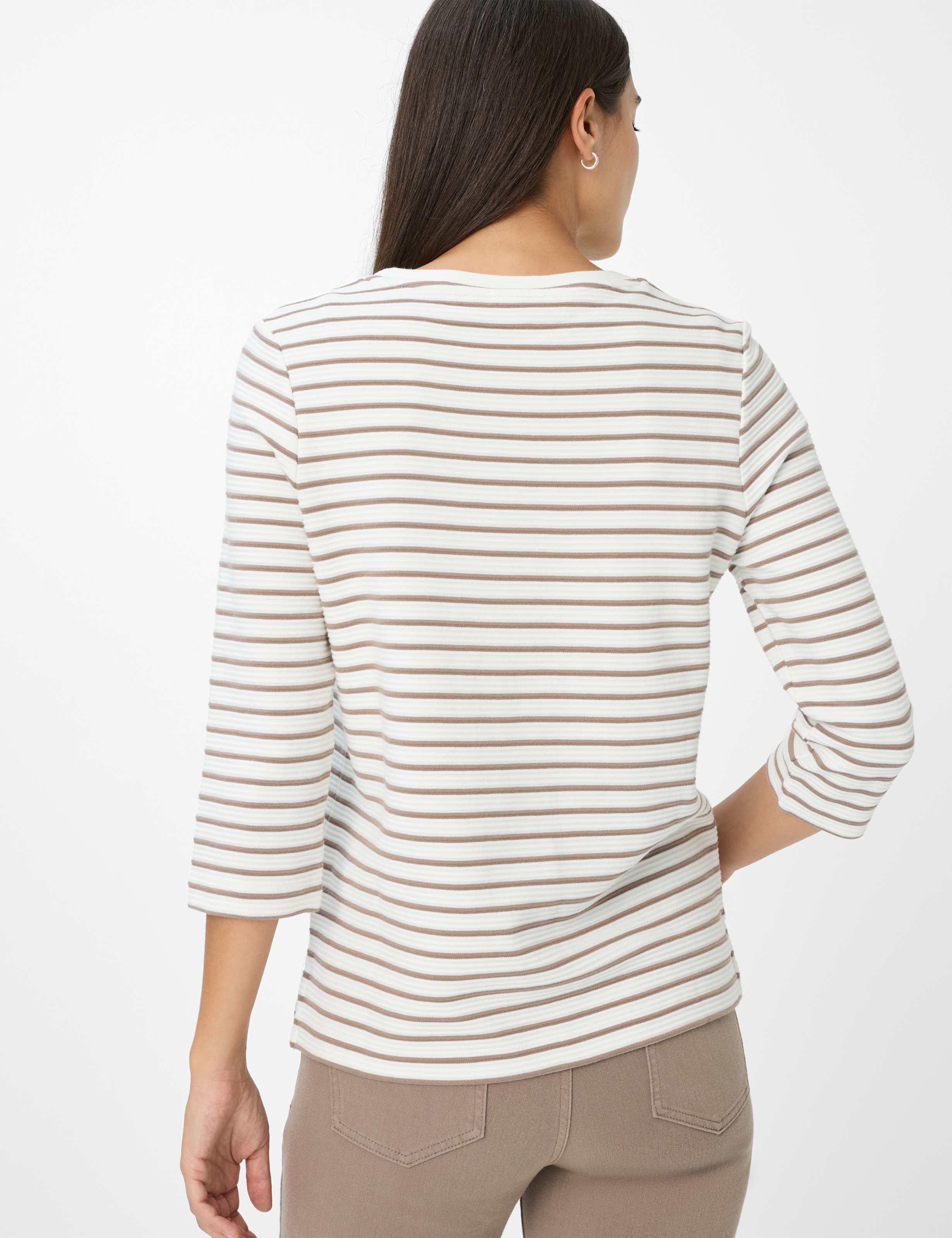 BRAX BONNIE Pullover/Longsleeve - Sandstone Harmony - 90653500 31-6617-53 von BRAX