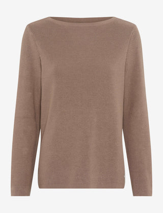 BRAX LESLEY Strickpullover - Taupe Whisper Brown - 90188500 37-4038-53