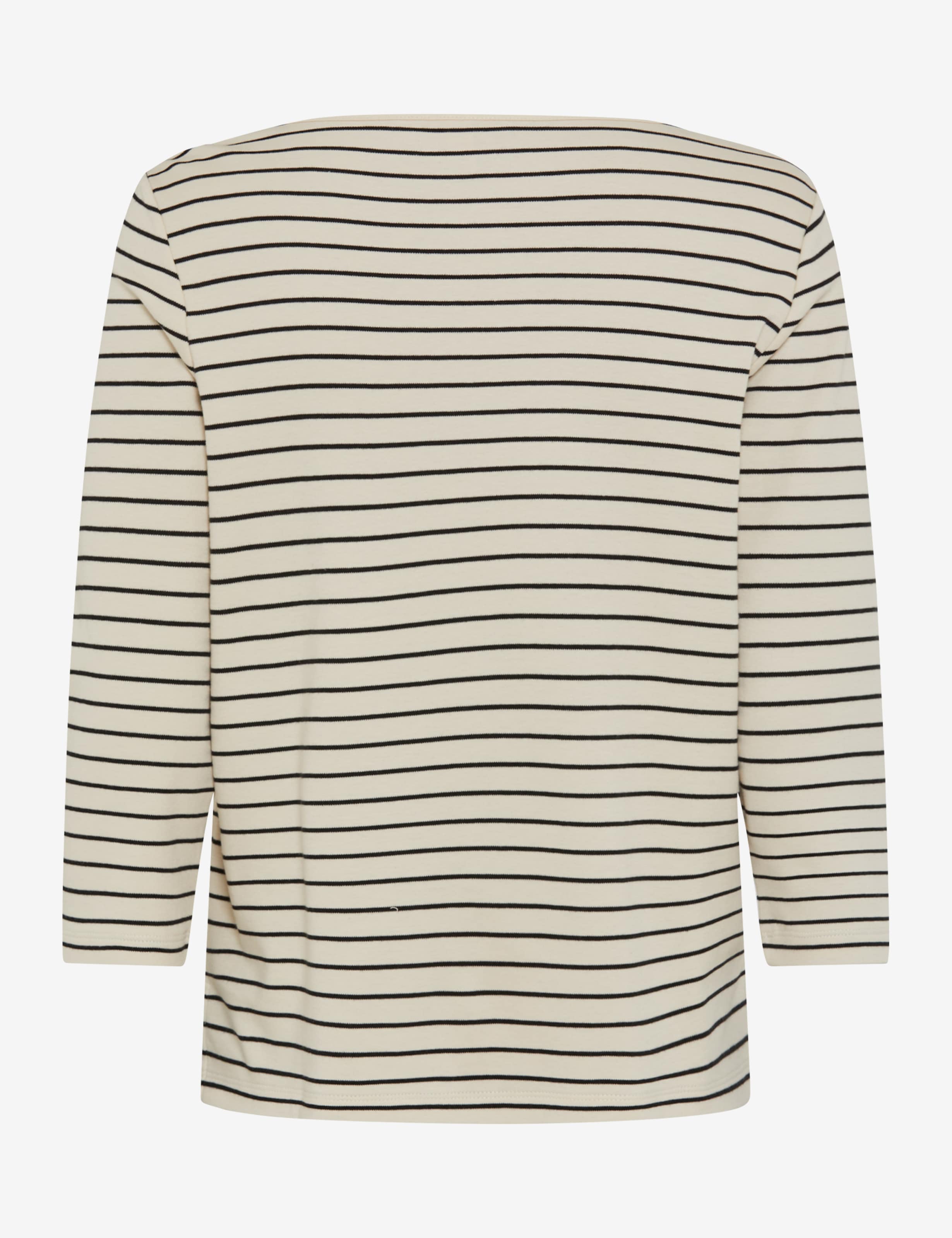 BRAX CIRA.M 3/4-Arm Shirt - Sandstone Stripes - 90651300 37-5868-60
