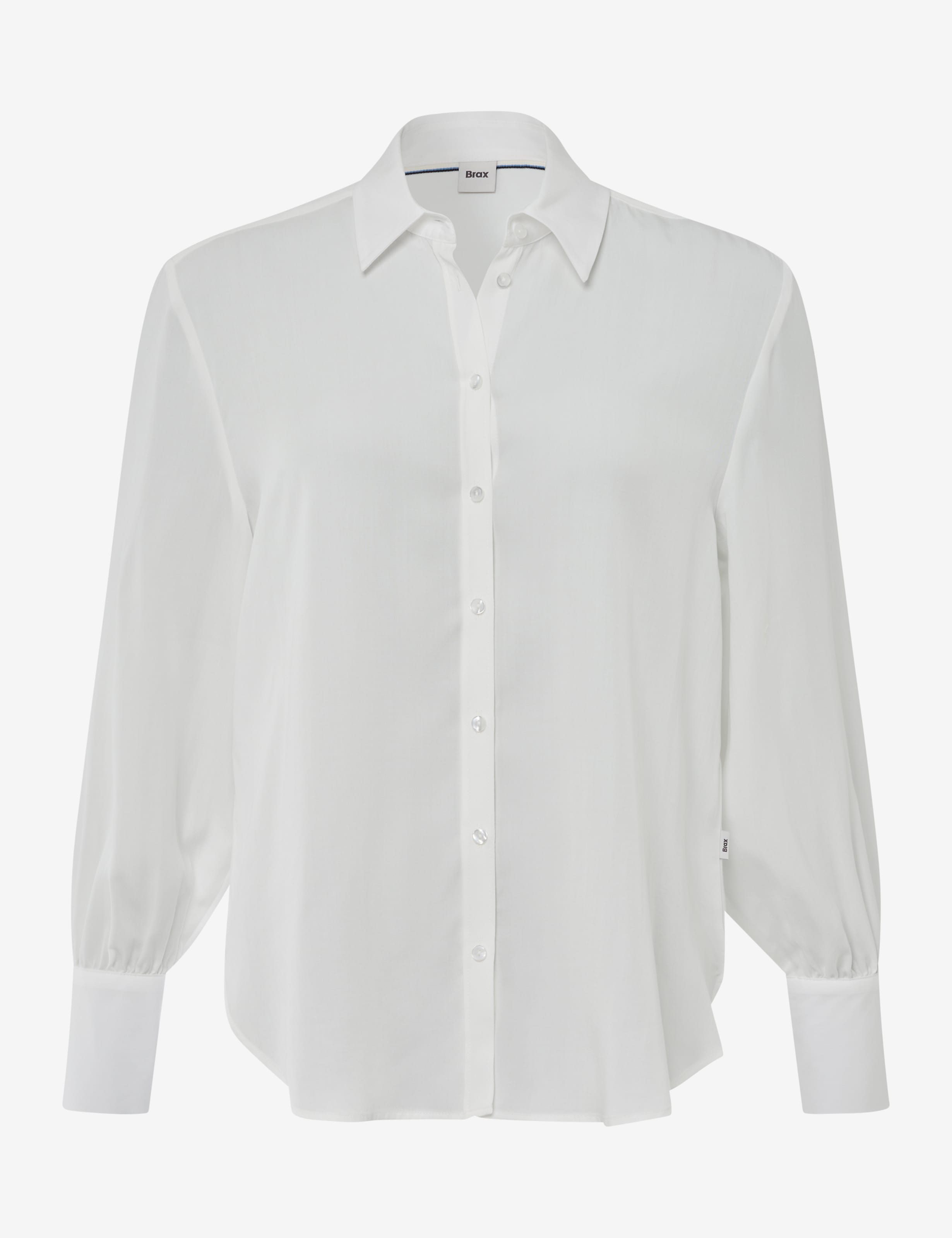 BRAX VIC Bluse - Misty Pearl White - 94126000 41-9107-98