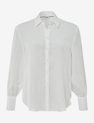 BRAX VIC Bluse - Misty Pearl White - 94126000 41-9107-98