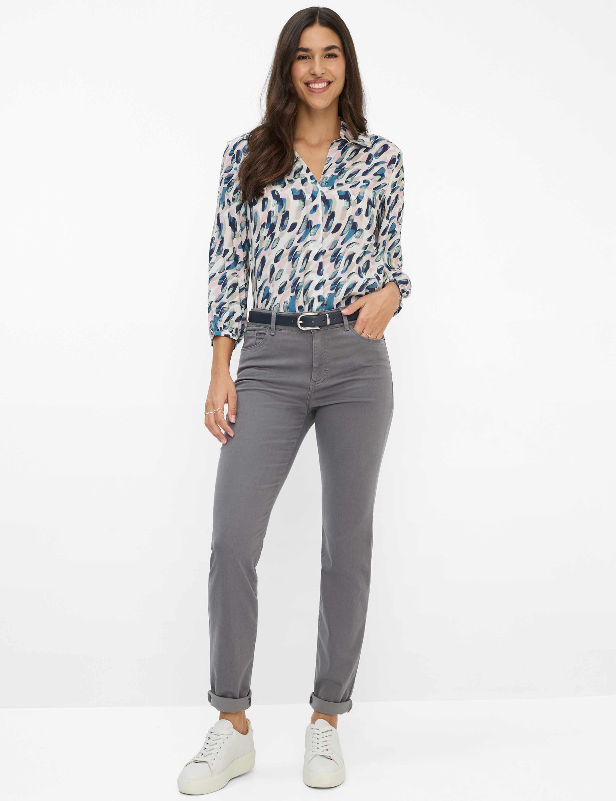 BRAX Shakira Chino - Slate Harbor Grey - 9910420 71-1707-06 von BRAX