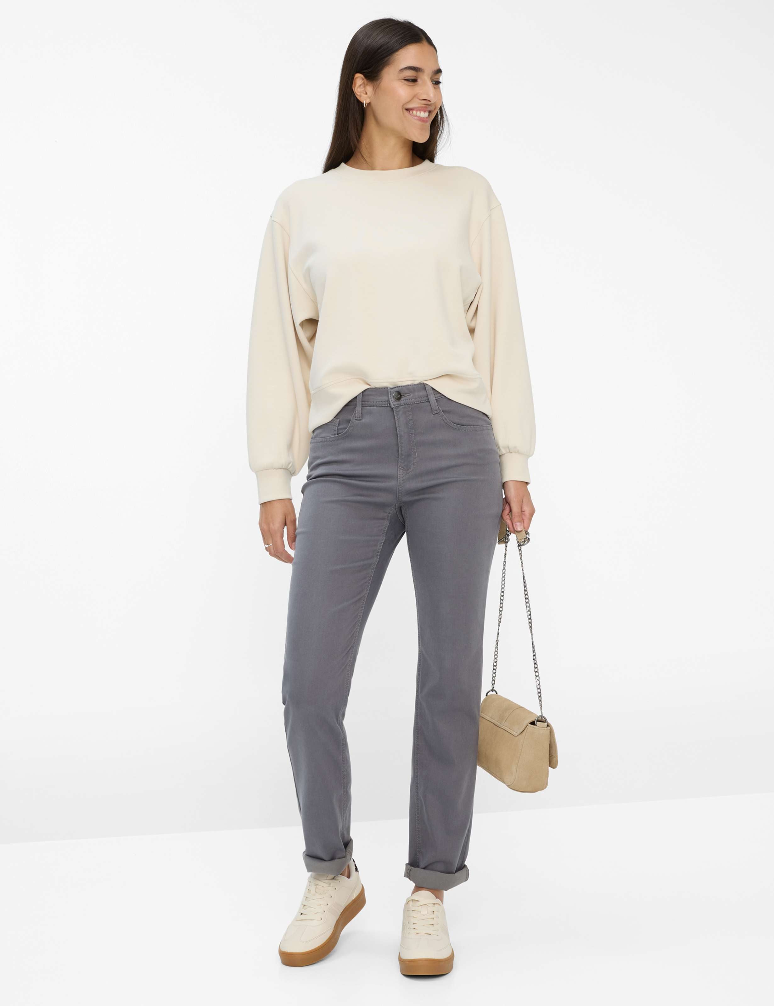 BRAX MARY Five Pocket - Ashen Slate Grey - 9911220 71-1707-06 von BRAX