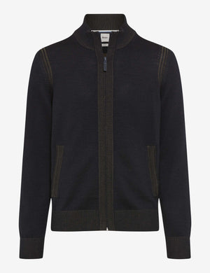 BRAX JAKE Strickjacke/Cardigan - Midnight Ink Blue - 70130200 21-2067-23