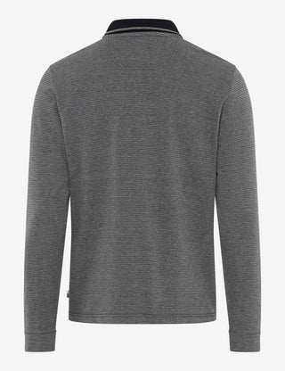 BRAX PHARELL Langarm Polo navy 70441500 70-0083-23