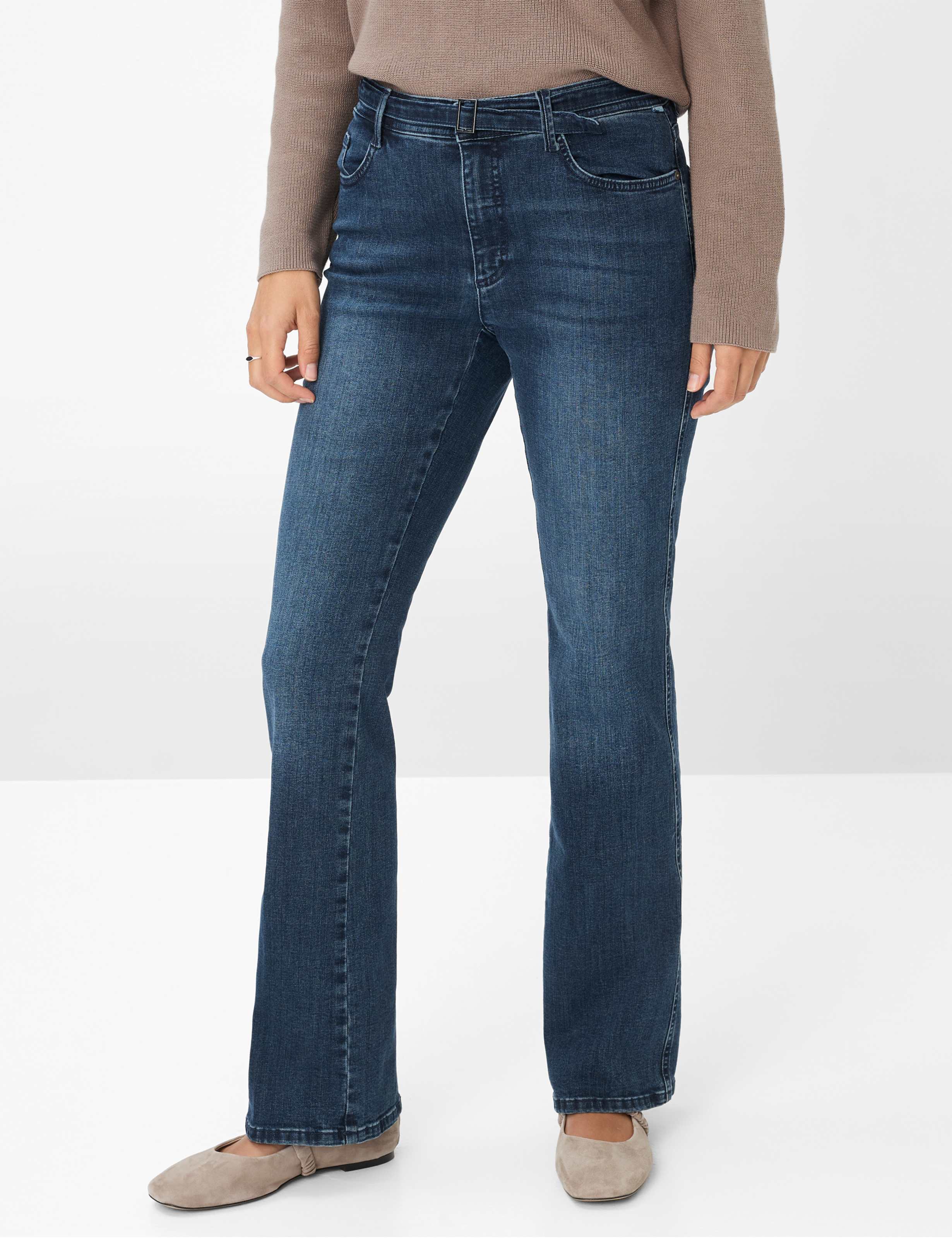 BRAX MARY Schlaghose - Midnight Indigo Blue - 9970720 71-6507-23