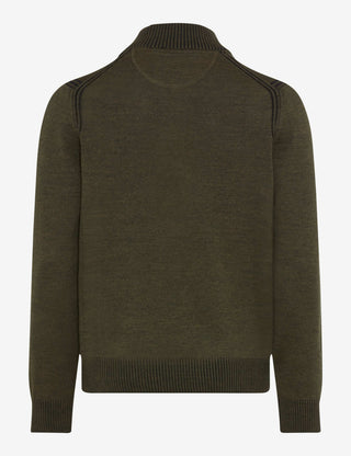 BRAX STEFFEN Langarm Pullover deep jungle 70130300 21-2067-30