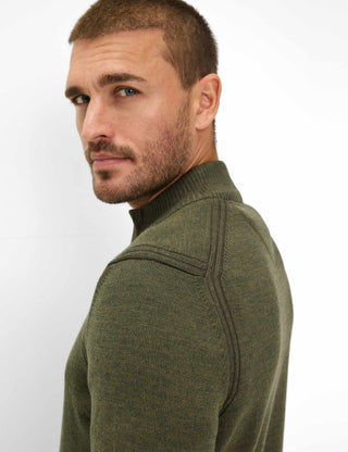 BRAX STEFFEN Langarm Pullover deep jungle 70130300 21-2067-30