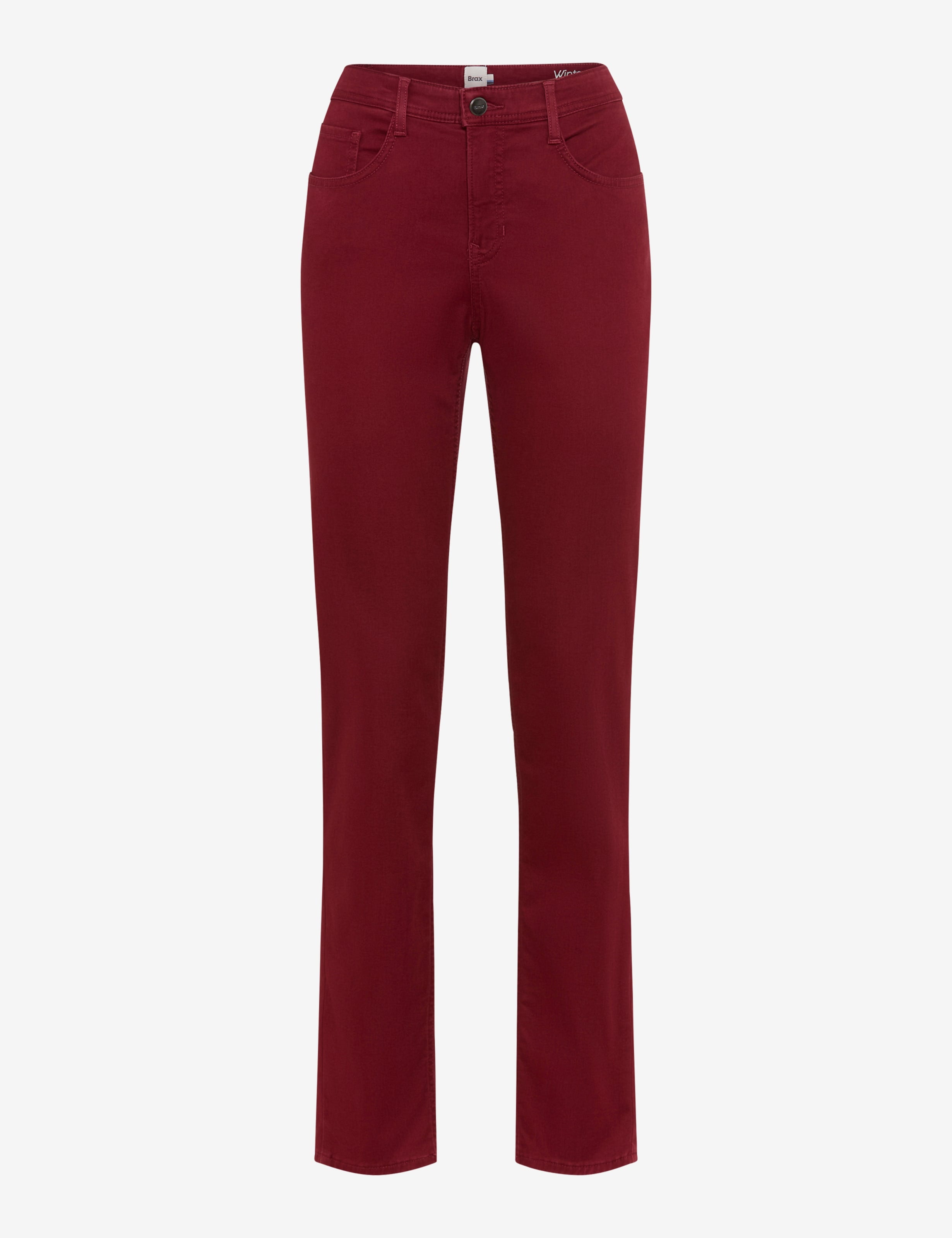BRAX Mary Five Pocket - Crimson Velvet Red - 9911220 71-1707-40