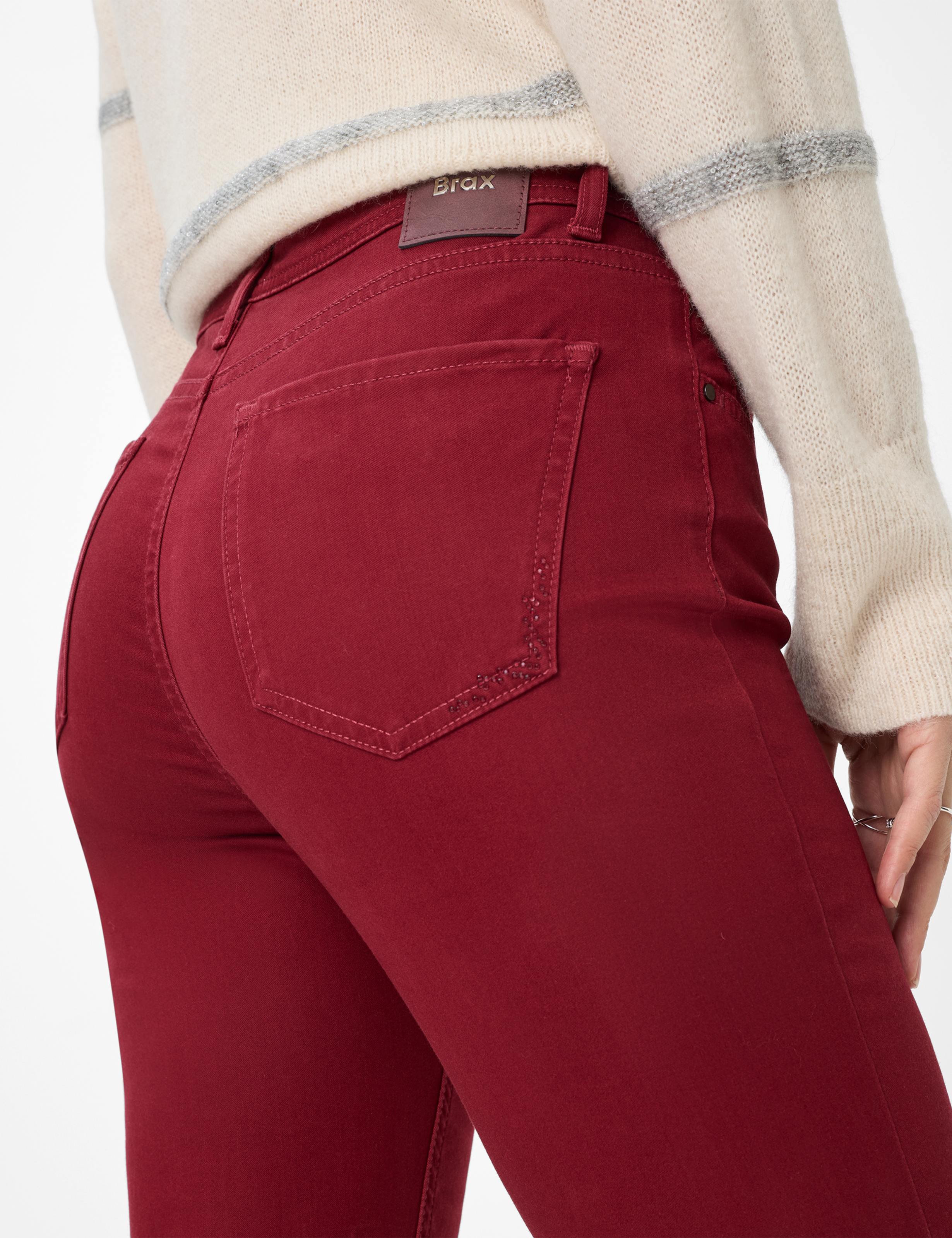 BRAX CAROLA Winter Dream - Glowing Merlot Red - 9911320 71-1707-40 von BRAX