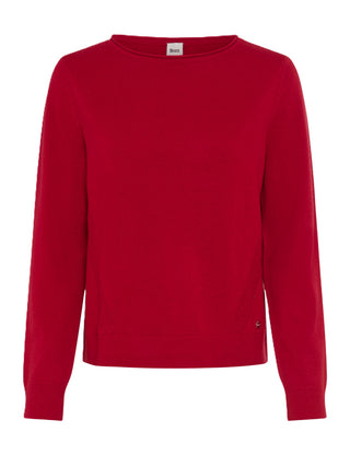 BRAX LISA Langarm Pullover cherry 90119600 90-6027-42