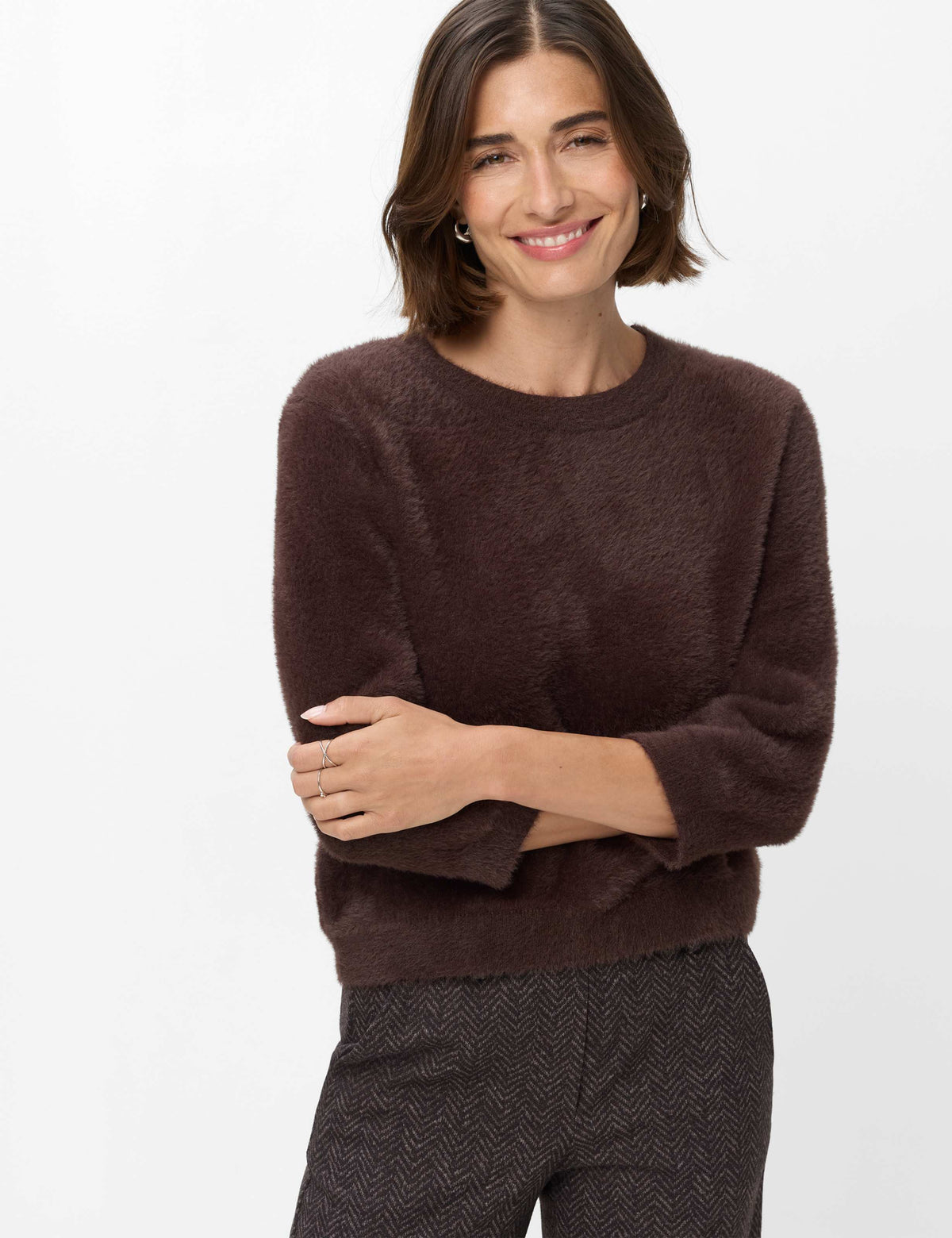 BRAX NOEMI Strickpullover brunette 90121500 90-6036-55 von BRAX