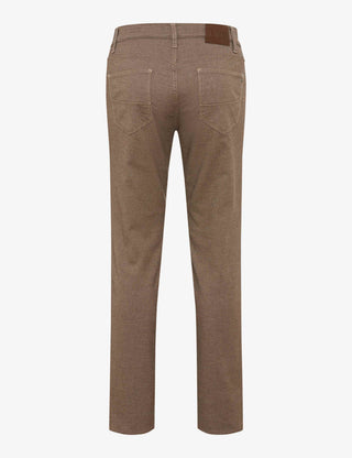 BRAX CADIZ Stoffhose - Umber Herringbone - 7864120 81-1827-56
