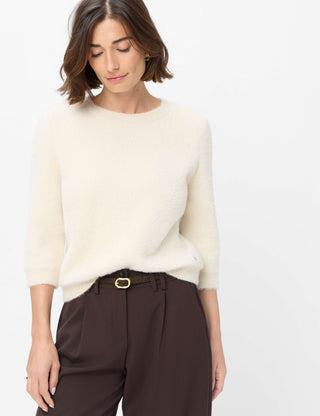 BRAX NOEMI Strickpullover dark ecru 90121500 90-6036-94