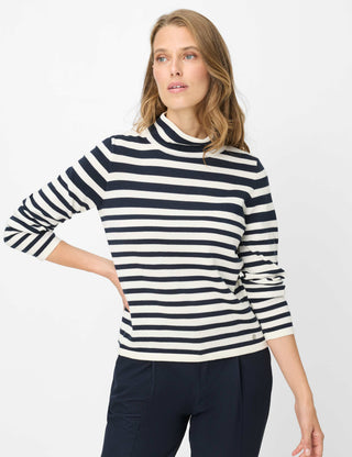 BRAX LESLEY Strickpullover - Coastal Navy Stripes - 90111900 90-6003-22