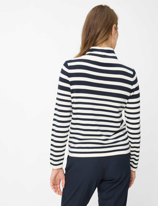 BRAX LESLEY Strickpullover - Coastal Navy Stripes - 90111900 90-6003-22