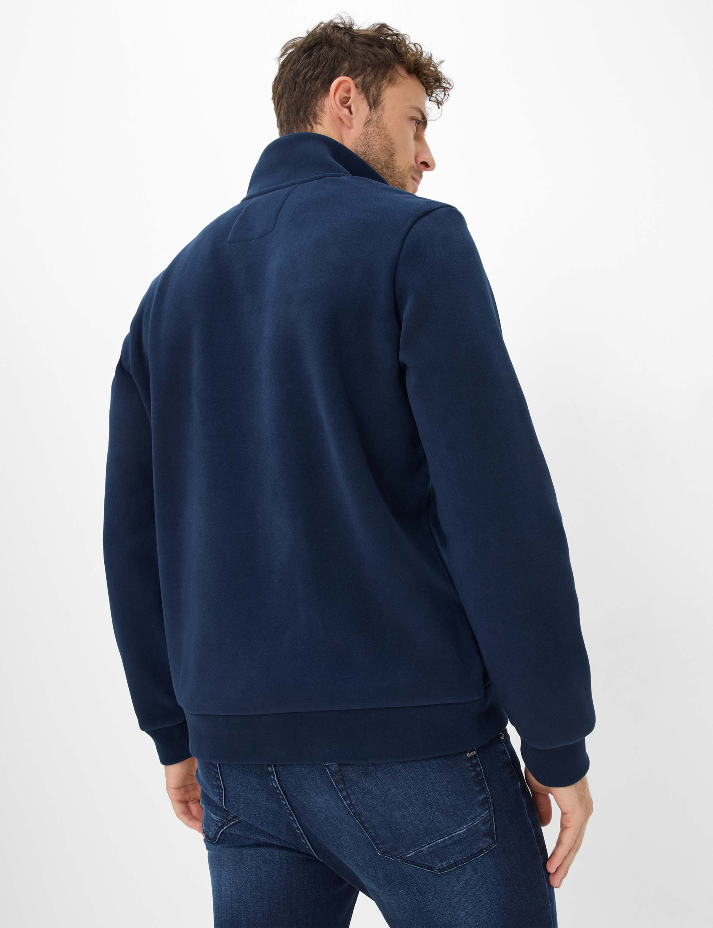 BRAX Sion Pullover/Longsleeve - Midnight Harbor Blue - 70621700 27-6028-23 von BRAX