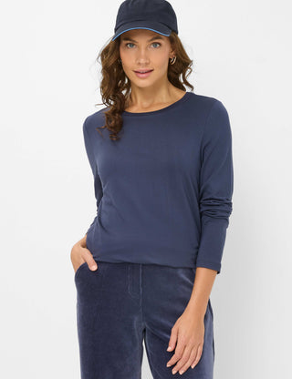 BRAX CARINA.L Pullover/Longsleeve - Midnight Indigo - 90655500 37-4608-23