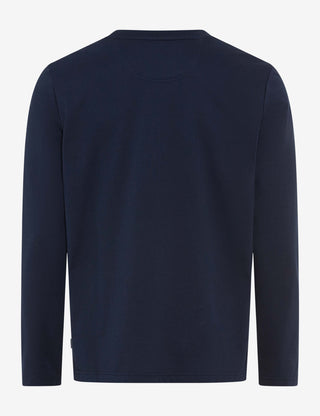 BRAX TIMON BT Longsleeve Rundhals - Midnight Navy - 70819300 27-4648-24