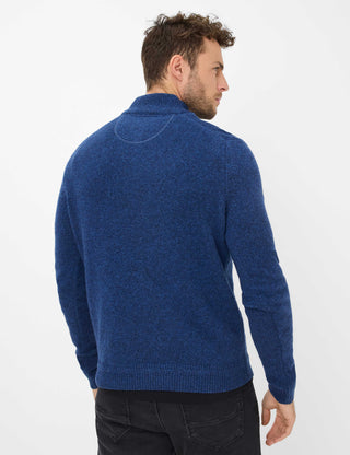 BRAX STEFFEN Langarm Pullover baltic 70133000 27-2358-25