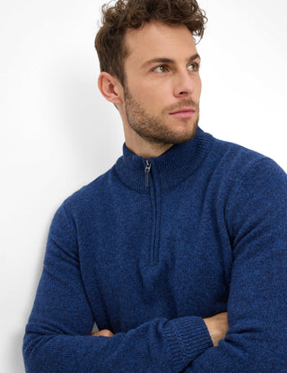 BRAX STEFFEN Langarm Pullover baltic 70133000 27-2358-25