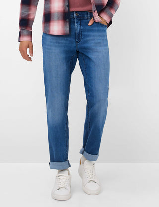 BRAX COOPER Straight Jeans - Coastal Horizon Blue - 7963320 87-7158-26