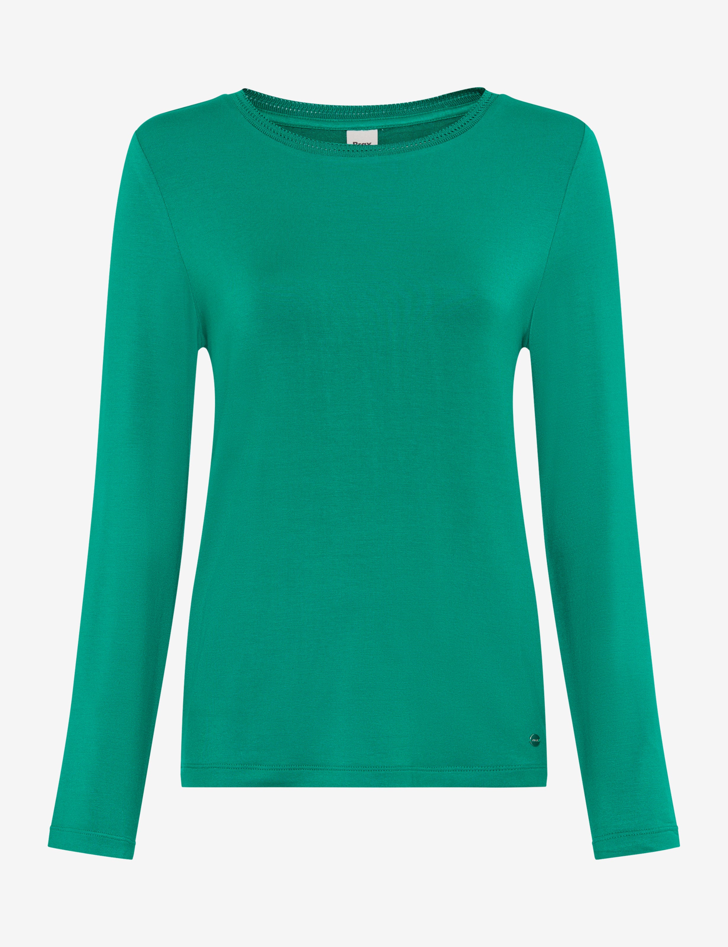 BRAX CARINA.L Langarm Shirt - Emerald Mist - 90655500 37-4608-31