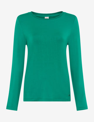 BRAX CARINA.L Langarm Shirt - Emerald Mist - 90655500 37-4608-31