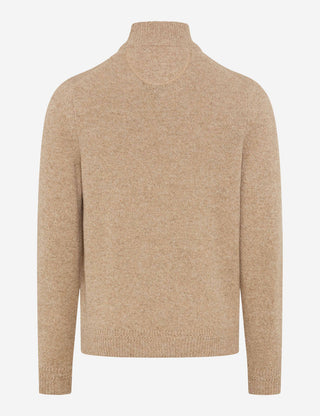 BRAX STEFFEN Langarm Pullover light camel 70133000 27-2358-59
