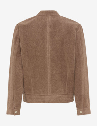 BRAX BECA.L Sweatjacke/Cardigan - Toffee Umber Brown - 90655800 37-4628-59