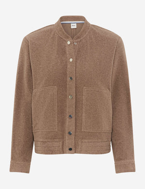 BRAX BECA.L Sweatjacke/Cardigan - Toffee Umber Brown - 90655800 37-4628-59