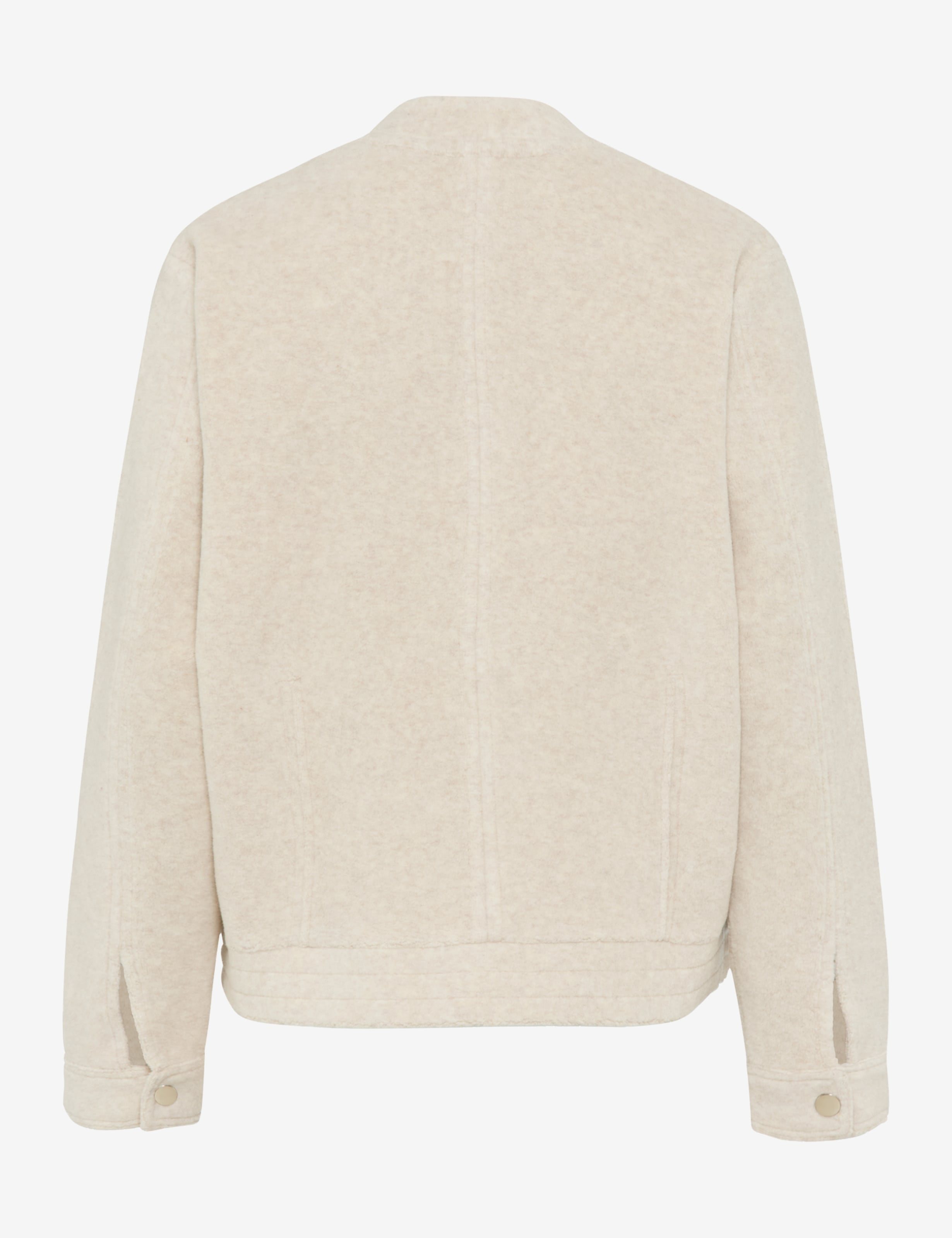 BRAX BECA.L Sweatjacke canvas - Sandstone Whisper - 90655800 37-4628-60