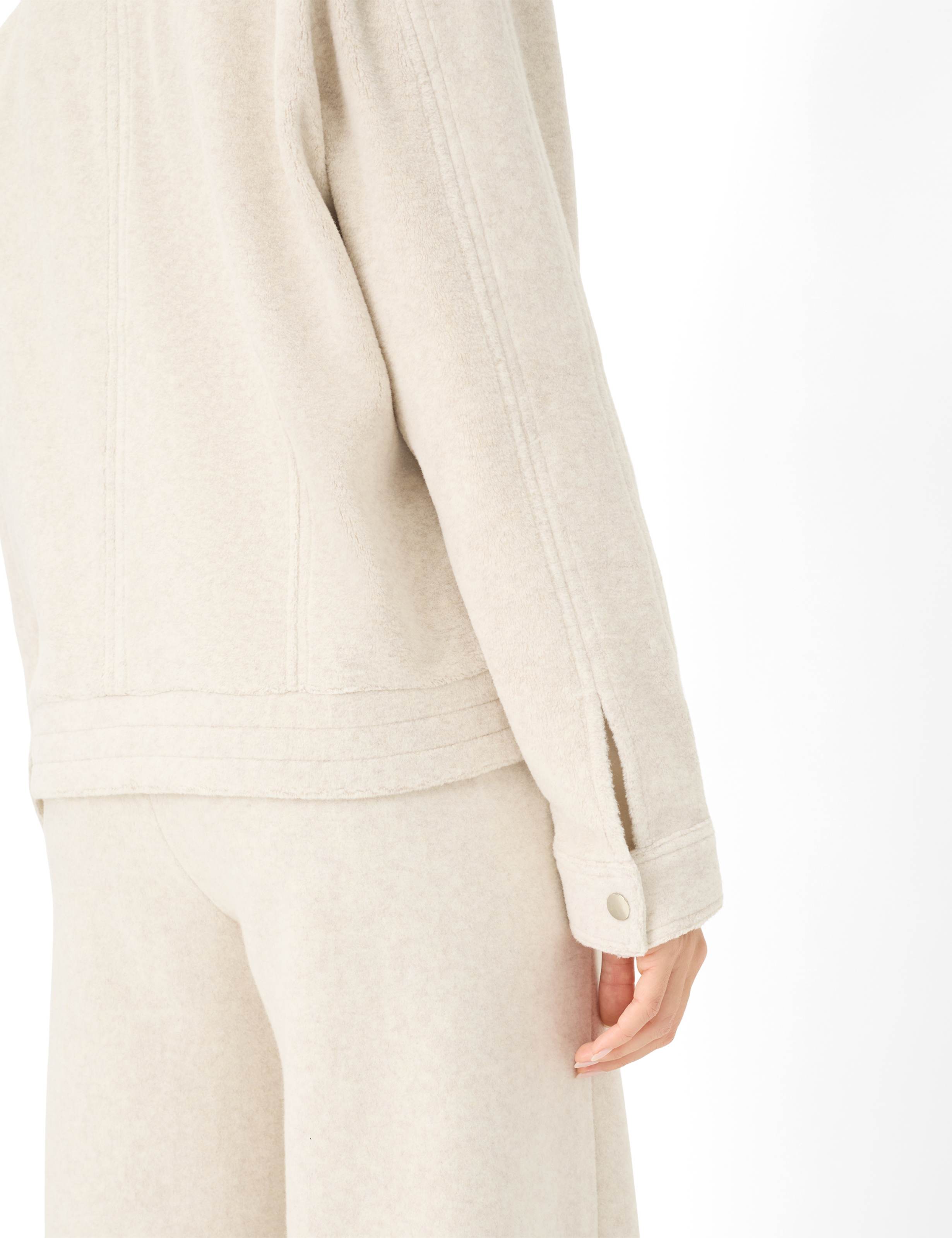 BRAX BECA.L Sweatjacke canvas - Sandstone Whisper - 90655800 37-4628-60 von BRAX