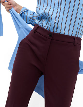 BRAX MARON S blackberry violet 9244920 09-5653-82 - PULL ON CHINO