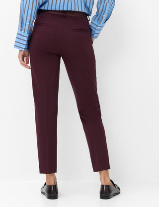 BRAX MARON S blackberry violet 9244920 09-5653-82 - PULL ON CHINO