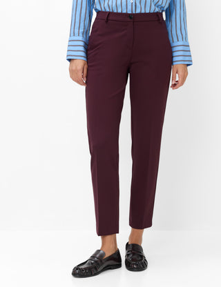 BRAX MARON S blackberry violet 9244920 09-5653-82 - PULL ON CHINO