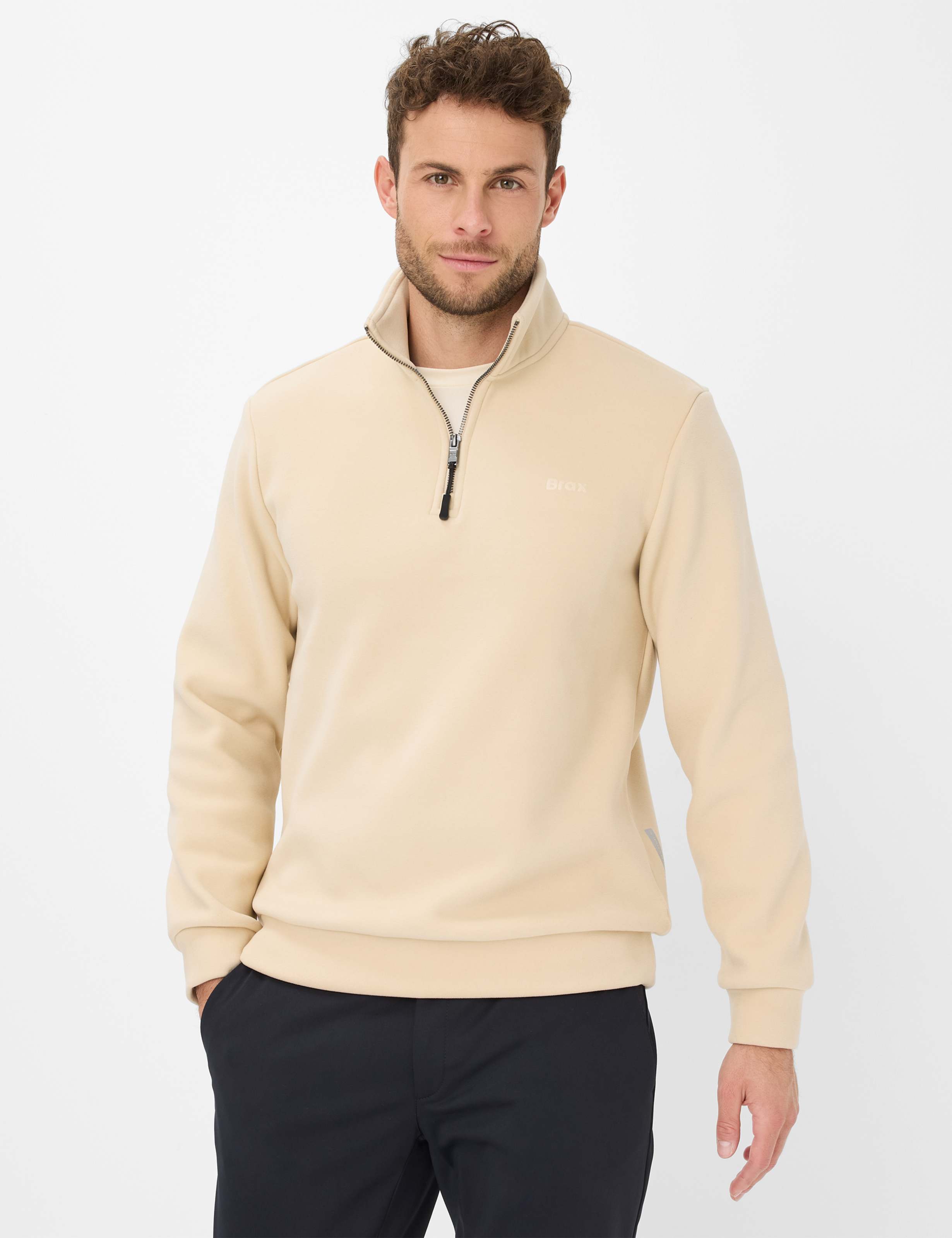 BRAX SION Pullover/Longsleeve - Warm Sand Glow - 70621700 27-6028-96 von BRAX