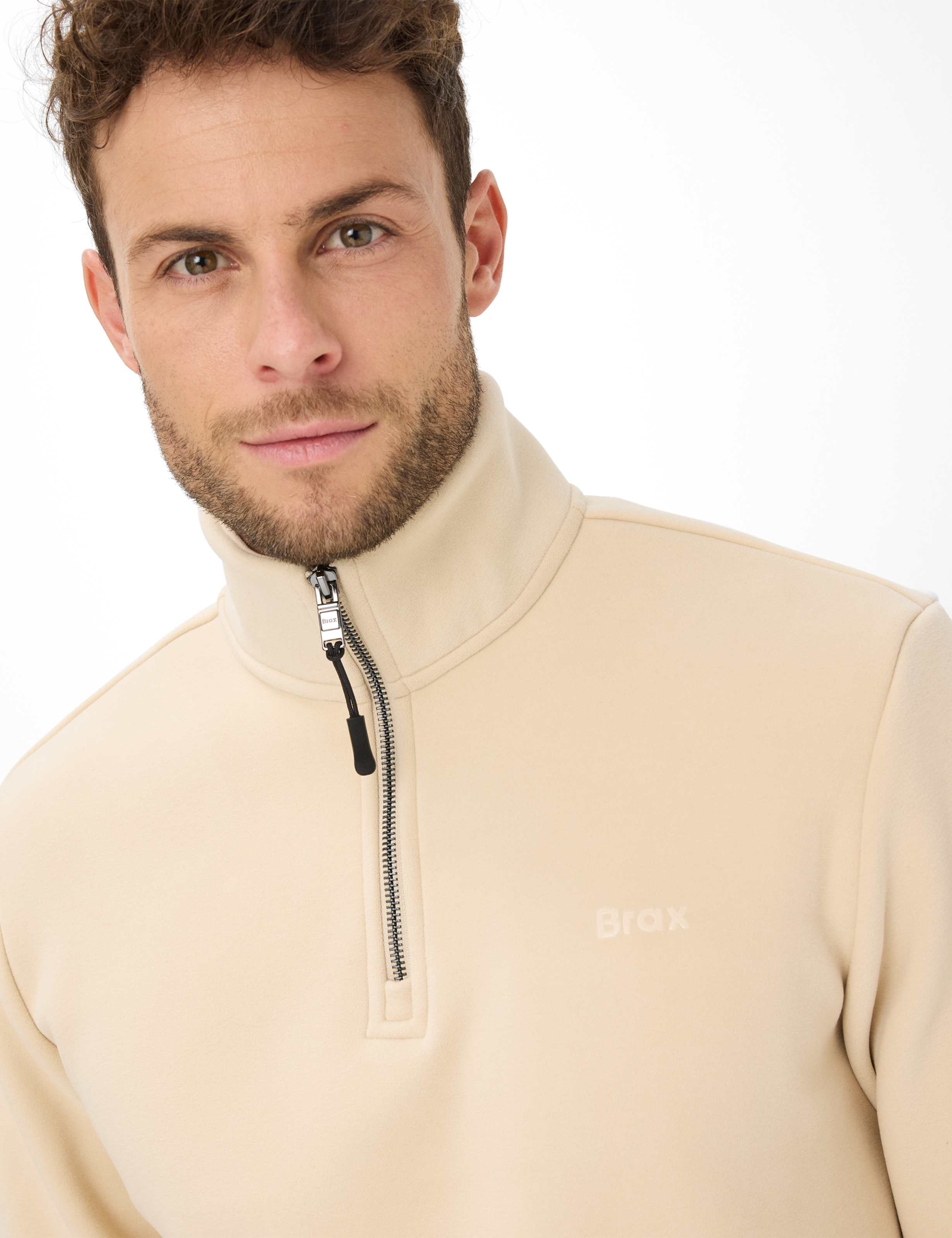 BRAX SION Pullover/Longsleeve - Warm Sand Glow - 70621700 27-6028-96 von BRAX
