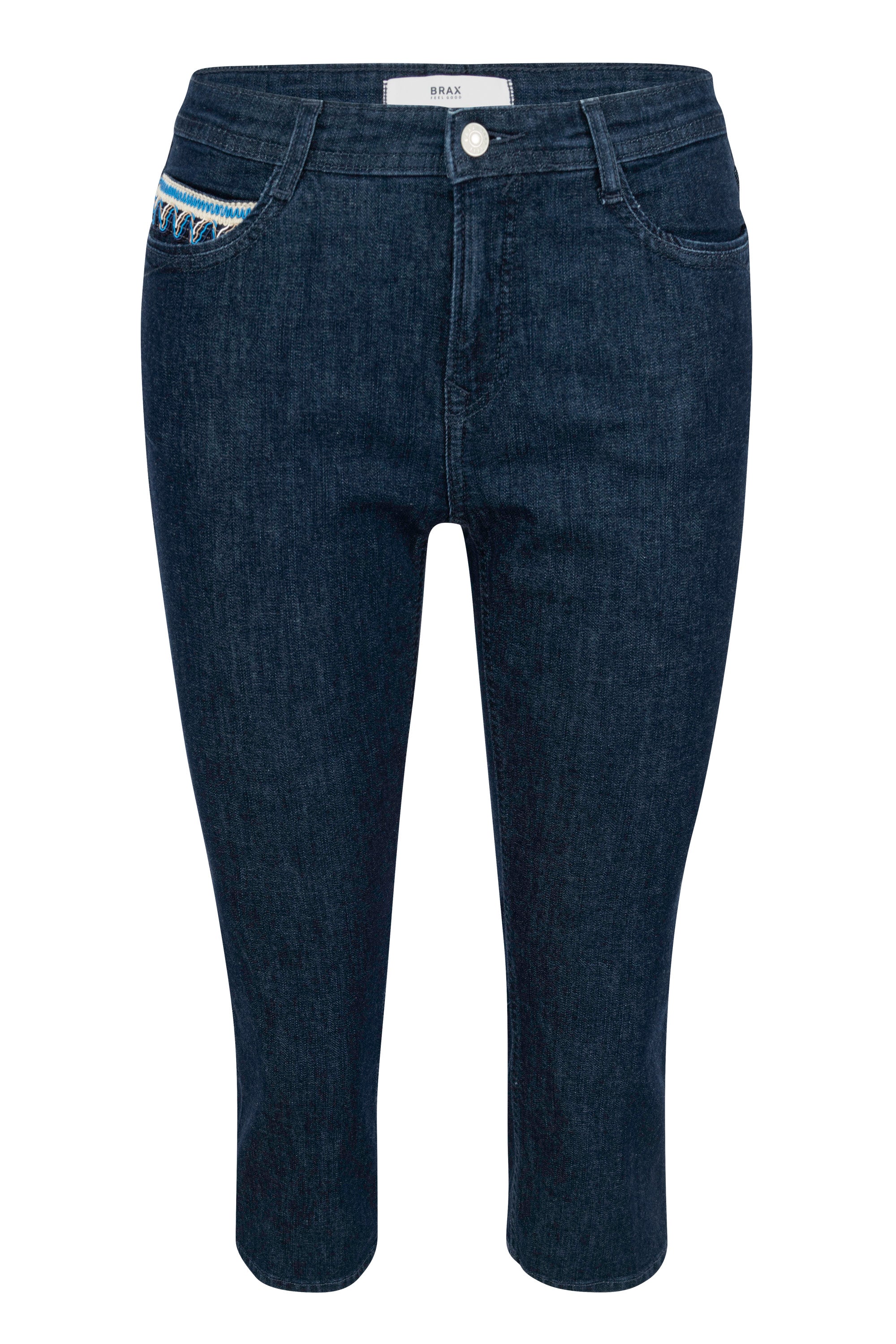 BRAX MARY C 3/4-Jeans - Velvet Deep Navy - 9969020 74-7308-22