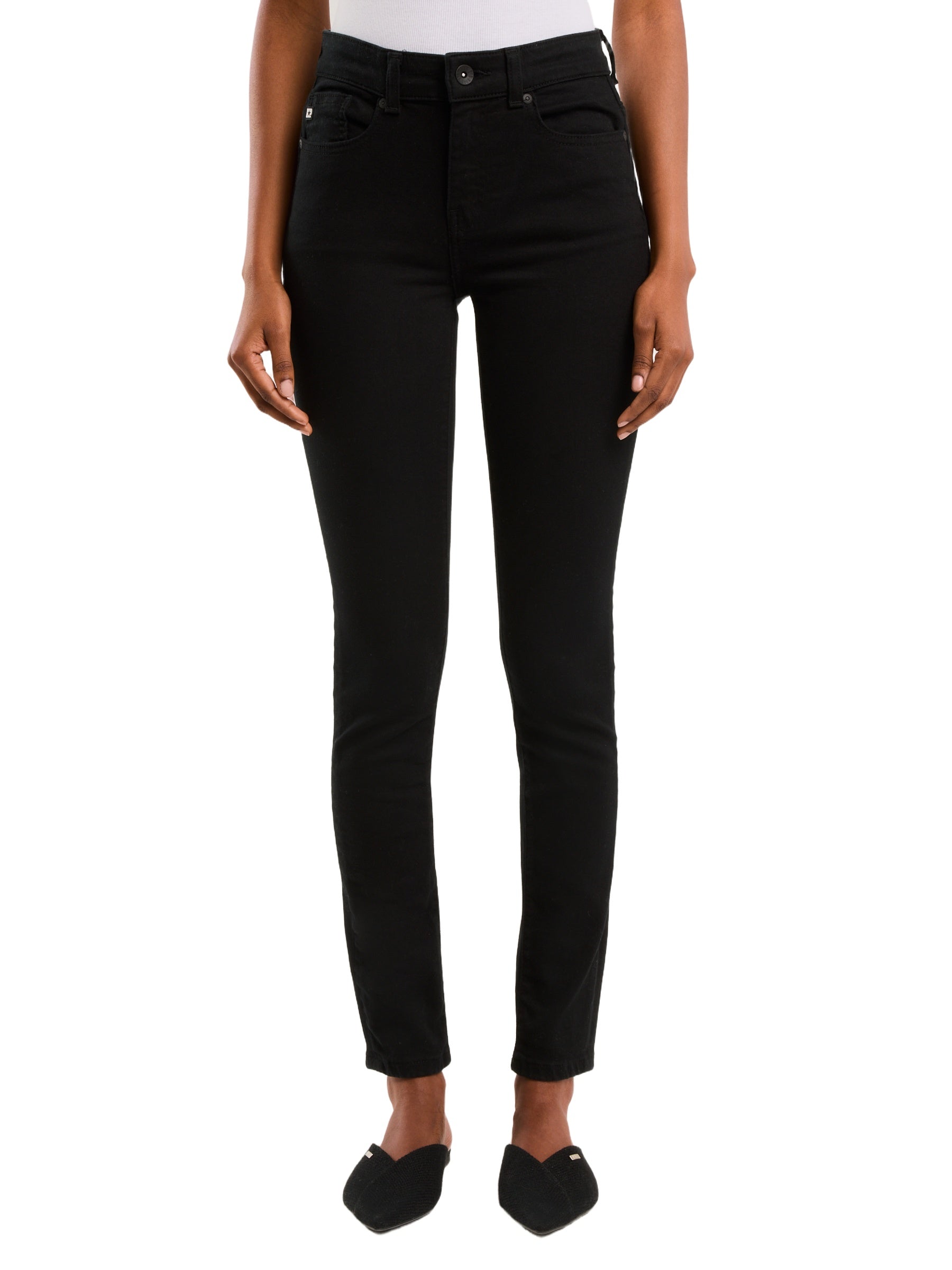 BIG STAR Adela Skinny Jeans - Midnight Jet Black - 115490915.915 von BIG STAR