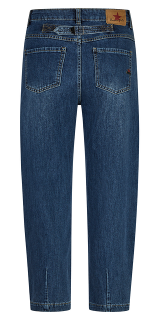 BUENA VISTA BALLON BUCKLE marine denim BV B1124 432.8980 - Stretch Denim
