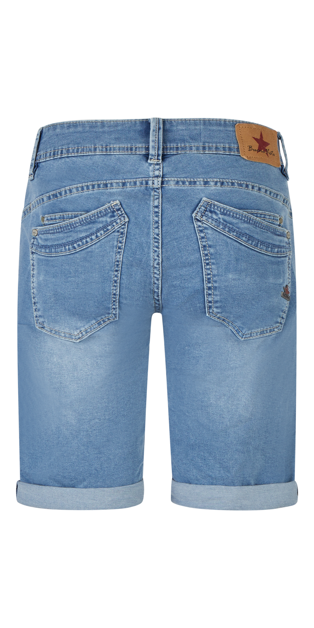 BUENA VISTA MALIBU SHORT charming blue BV B5025 102.8565 - Cozy Denim von Buena Vista
