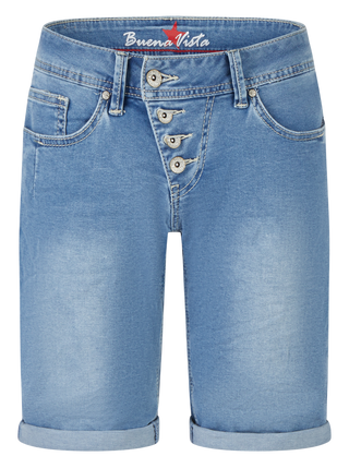 BUENA VISTA MALIBU SHORT charming blue BV B5025 102.8565 - Cozy Denim