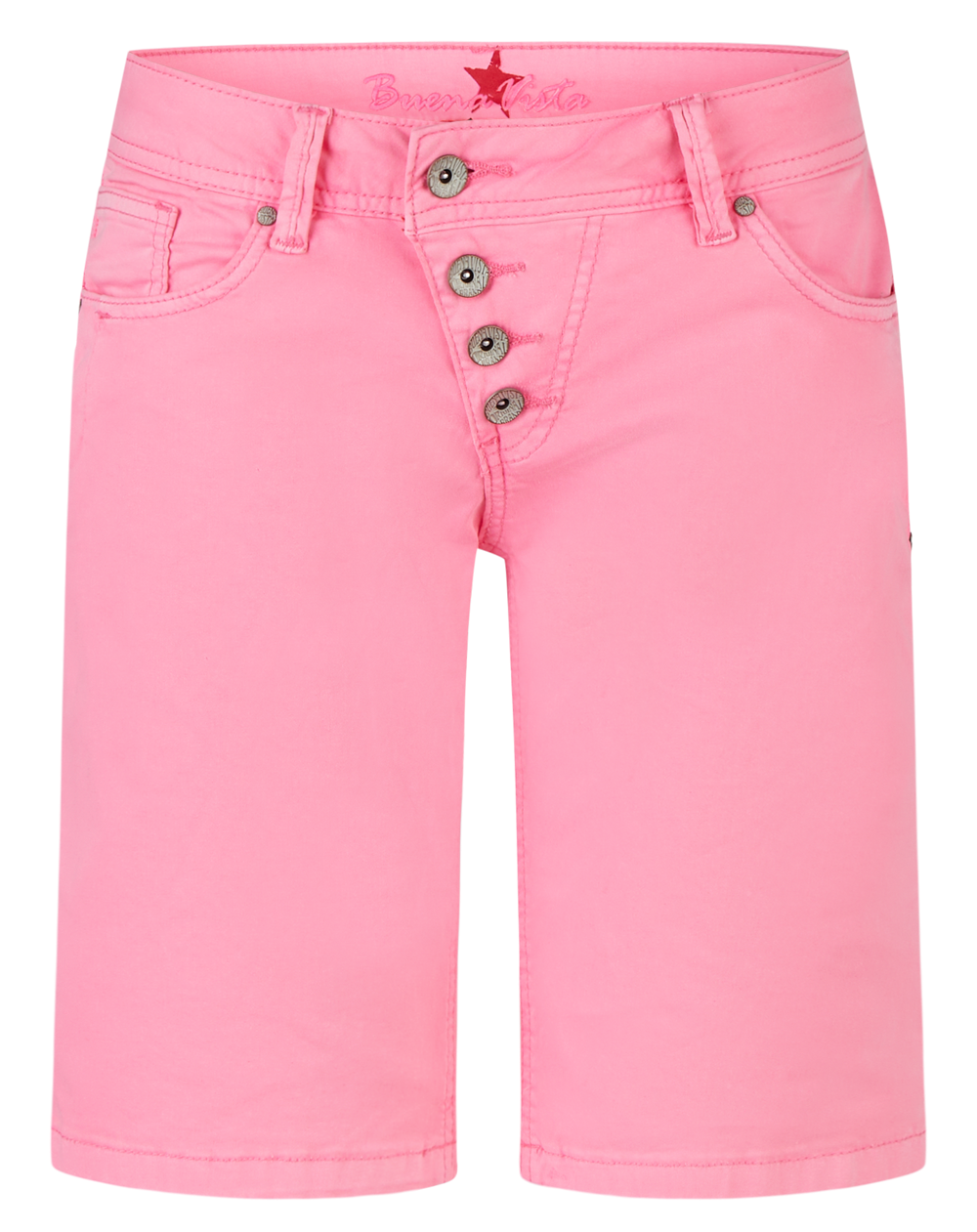 BUENA VISTA MALIBU SHORT neon pink BV B5025 4003.35 - Stretch Twill von Buena Vista