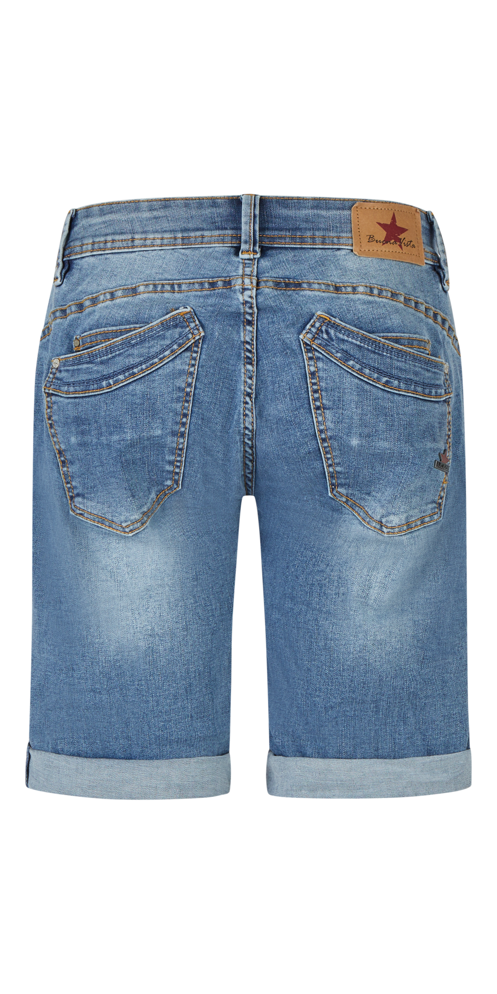 BUENA VISTA MALIBU SHORT bright denim BV B5025 410.4478 - Stretch Denim von Buena Vista