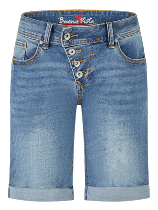 BUENA VISTA MALIBU SHORT bright denim BV B5025 410.4478 - Stretch Denim