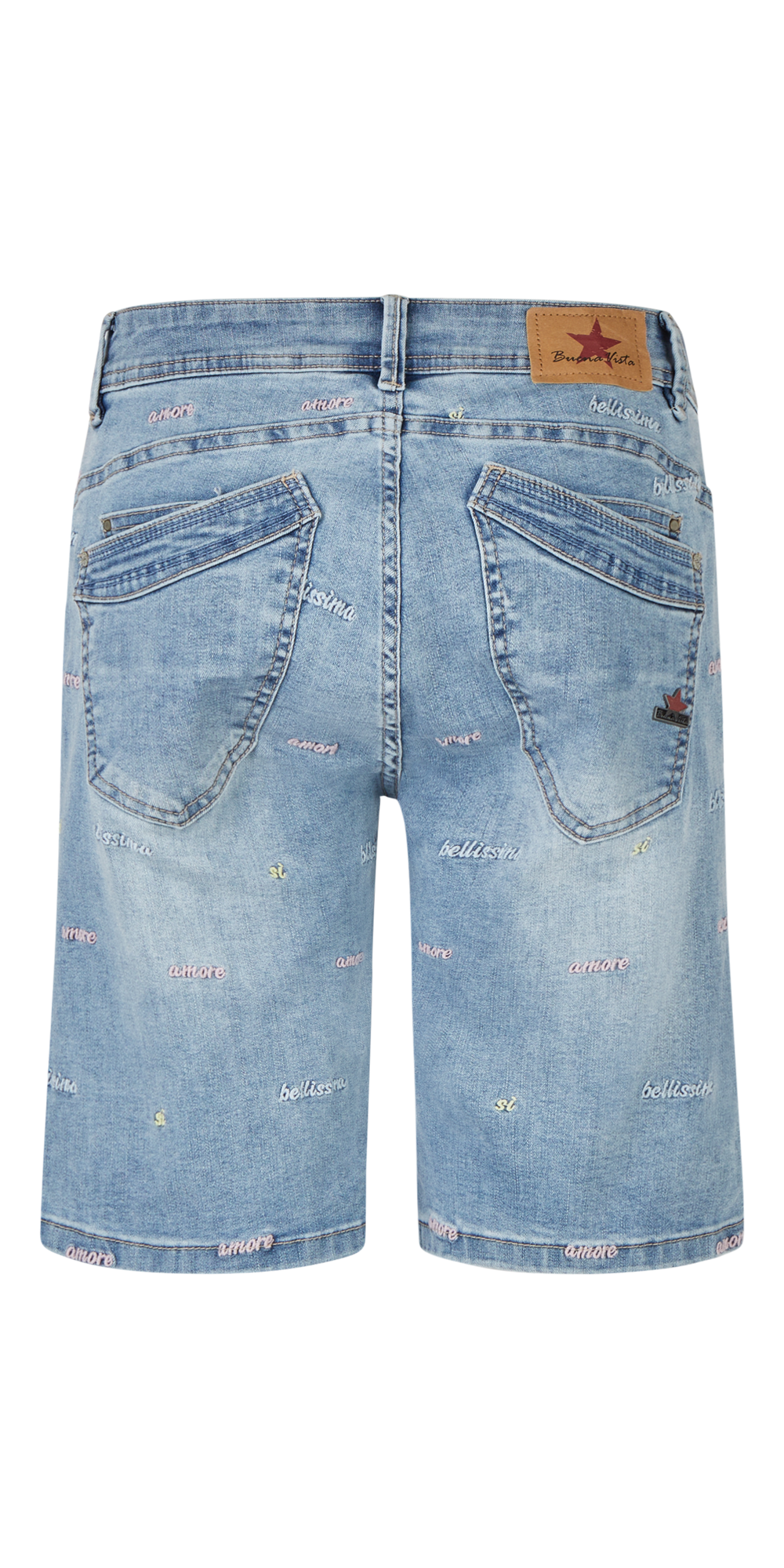 BUENA VISTA MALIBU SHORT bellissima denim BV B5025 410 E.8625  - Stretch Denim von Buena Vista